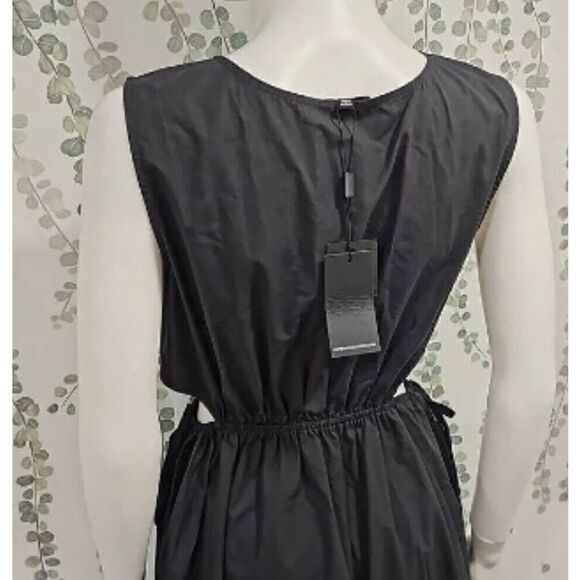 Rails Yvette Cutout Organic MIDI Black Dress Size 2X. NWT. Retails $228.00 - Picture 5 of 5